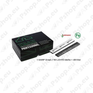 LIIMITAV TASAKAAL 4.0MM. KARP 50X60GR. (4X5G+4X10G) FE. MUST PULB. LOHMANN. -5¤C